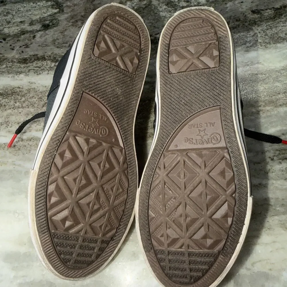 Converse Chuck Taylor All Star Youth Boy's Mid Top Shoes Size 1.5 Olive Sre